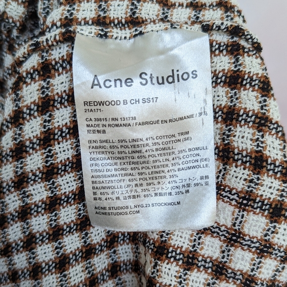 Acne Studios Redwood Shirt - Picture 5 of 9